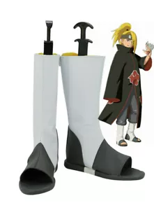 NARUTO Deidara Akatsuki cosplay costumes costume shoes boots ninja - Picture 1 of 4
