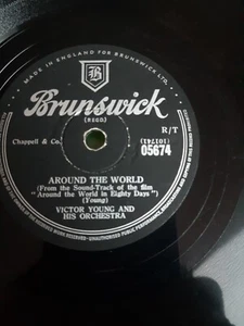 Bing Crosby - Victor Young – Around The World UK 78rpm Shellac 05674 - Picture 1 of 5