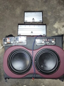 JL Car Audio Subs and Amps - Picture 1 of 5