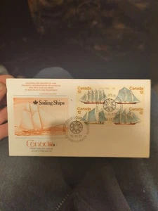 Canadian First Day Cover November 18th 1977 Sleuting Sailing Ships Mint... - Picture 1 of 5