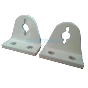 SOPORTES PARA ATICAS 1 PAR BLANCO Para las series Smart y Liwin Comunello - Imagen 1 de 3