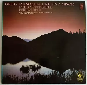 GRIEG "PIANO CONCERTO IN A MINOR/PEER GYNT SUITE" CFP 160 VINYL LP - Picture 1 of 4