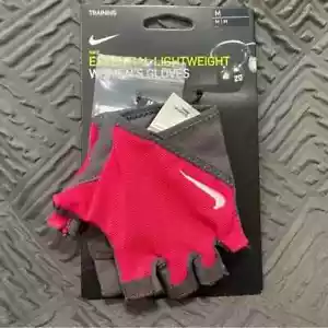 Nike Women's Gym Essential Training Fitness Gloves Size Medium NWT - Picture 1 of 7