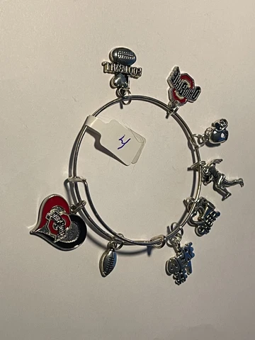 Ohio State Buckeyes NCAA Custom Expandable Charm Bracelet NEW #4 Cover