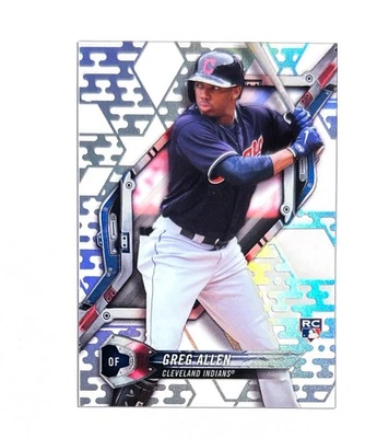 Greg Allen ~ 2018 Topps High Tek ~ Pattern 3 SP Rookie #HT-GA - Image 1 of 2