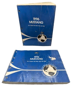 Ford Mustang 1996 manual de taller de servicio + diagramas de vacío de cableado Cobra GT OEM SN95 - Imagen 1 de 10