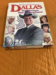 Dallas: The Television Role Playing Game. SPI 2990, Complete  & UNPUNCHED - Picture 1 of 13