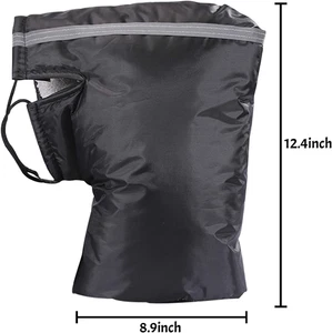 Motorcycle Handlebar Muffs Gloves Windproof Waterproof Motorbike Grip Handleb... - Picture 1 of 12