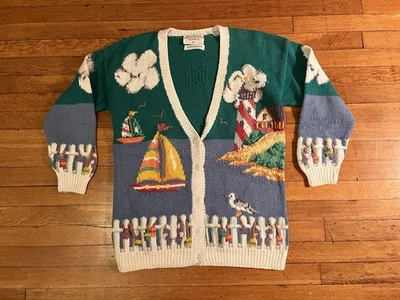 Cárdigan De Colección Marisa Christina Classics Velero Faro M Multicolor Foto 1 de 4