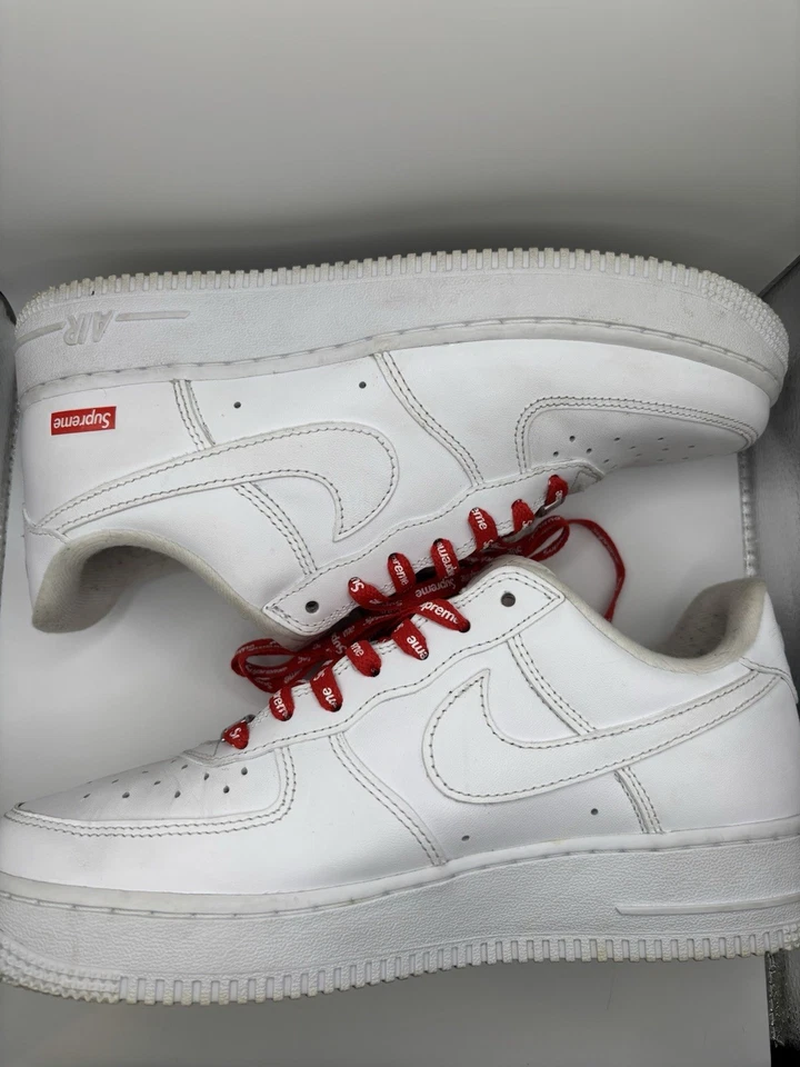 Nike Air Force 1 Supreme Blanco Foto 1 de 4