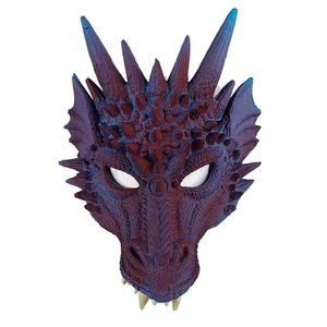 3D Dragon Mask Halloween Party Costume Cosplay for Adults Men, Scary Animal H... - Picture 1 of 6
