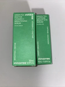 Innisfree Green Tea Lot 2: Facial Serum & Eye Roll-on - Picture 1 of 6