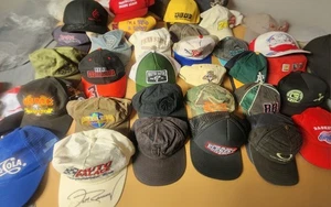 RIESIGES Set mit 60 Hüten Universal Pepsi Nascar Baseball Druckknopfleiste Kappe + gemischte Vintage - Bild 1 von 20