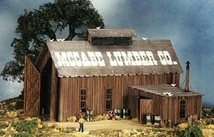 BTS (Better Than Scratch) 27450 HOn3 Scale McCabe Engine House Narrow Gauge Kit - Picture 1 of 1