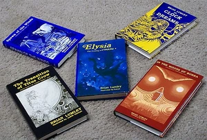 1st ed hardbacks: ELYSIA: The Coming of Cthulhu, by BRIAN LUMLEY, + 4 more 1sts - Picture 1 of 7