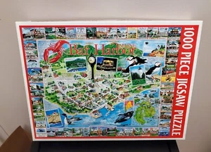 Bar Harbor Maine White Mountain Puzzle - Complete (2002) - Picture 1 of 4