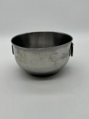 Vintage Farberware 5.5" Stainless Steel Mixing Bowl Double Thumb Ring - Image 1 of 4