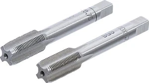 BGS technic Gewindebohrer | Vor- und Fertigschneider | M10 x 0,75 mm | 2-tlg.