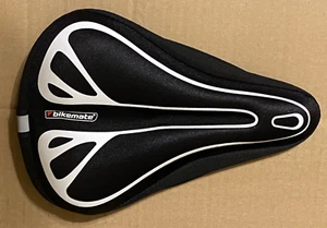 BIKEMATE FOAM BICYCLE BIKE SEAT CUSHION COVER W/ REFLECTIVE STRIPES - Picture 1 of 5