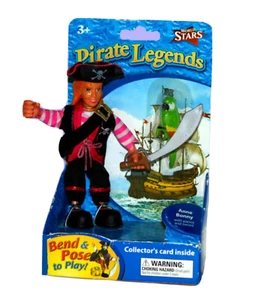 SCHLIEGH PIRATE LEGENDS ANNE BONNY BEND N' POSE FIGURINE * NEW - Picture 1 of 1