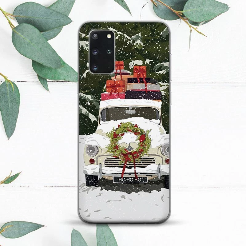 Funda Coche Papá Noel Vintage Navidad Para Samsung Note 20 S10 S20 S21 S22 S23 S24 FE Foto 1 de 1