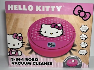 Hello Kitty Sanrio 3-in-1 Robot Vacuum Cleaner BRAND NEW IN BOX Pink Robo Viral - Picture 1 of 7