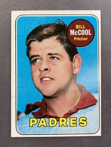 1969 Topps #129 Bill McCool (San Diego Padres) - Picture 1 of 2