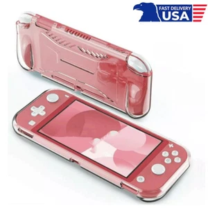 For Nintendo Switch Lite Case - Clear Soft TPU Silicone Transparent Back Cover - Picture 1 of 14