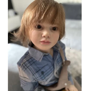 Kit de muñeca bebé renacido de 40 pulgadas parte de muñeca sin terminar cabello hecho a mano regalo - Imagen 1 de 2