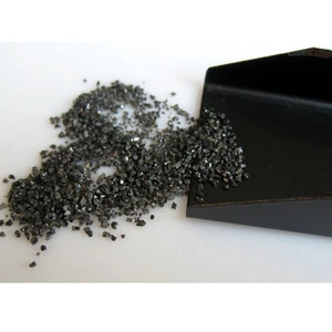 5.04ct VERY TINY BLACK NATURAL DIAMOND ROUGH DIAMOND UNCUT LOOSE DIAMOND DUST NR - Picture 1 of 2
