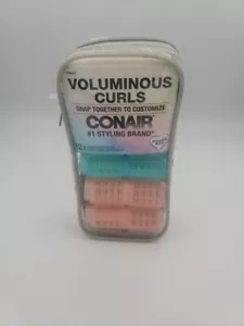 CONAIR Locken Locken Locken 12 selbstgreifende verschiedene Größen Haarroller - Bild 1 von 4