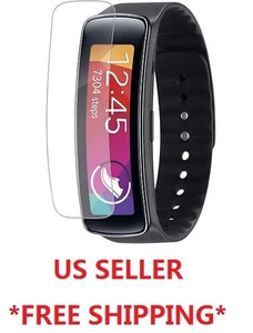 fit00 1x 2x anti-glare Screen Protector film cover 4 Samsung Gear Fit R350 watch - Picture 1 of 1