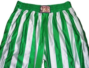 PANTALONES DE CALENTAMIENTO ESTILO AÑOS 60 VINTAGE AÑOS 00 BOSTON CELTICS NBA MADERA DURA CLÁSICOS RETRO - Imagen 1 de 4
