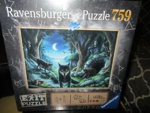 Ravensburger Exit 7 Wolves Jigsaw Puzzle 15028 SEALED BOX - Picture 1 of 3