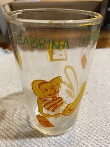 Sabrina Cleans Her Room Glass. Welch's Jelly Glass From 1971 - Picture 1 of 8