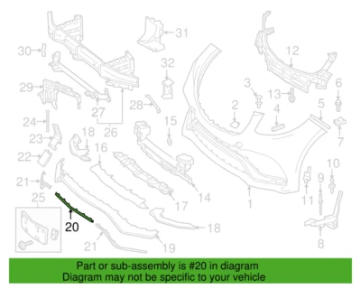 Moldura central Mercedes Benz GLE400 GLE63 AMG S GLE63 AMG 2016-2019 292885002164 - Imagem 1 de 3