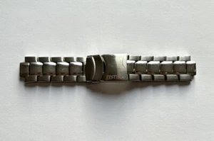 Festina Bracciale IN Acciaio con Chiusura Pieghevole, 21mm - Senza Bandanstöße - Foto 1 di 5