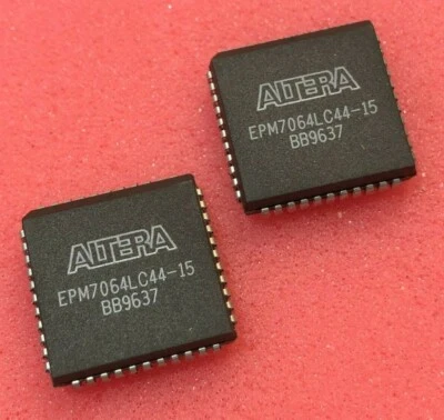 Qty two (2) Altera EPM7032LC44-15T IC (New) US seller - Image 1 of 3