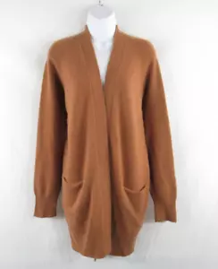 VINCE Women's 100% Cashmere Open Front Cardigan Sweater Size M #K586 - Picture 1 of 8