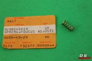 NOS Kawasaki Focus Adjusting Spring 1993-1996 KLX650 KLX300 KDX250 92081-1519 - Picture 1 of 3