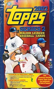 2002 TOPPS SERIES 2 SEALED HOBBY BASEBALL BOX 36 PACKS PER BOX, 10 CARD PACKS - Picture 1 of 1