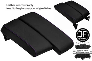 COUVERCLES CUIR COUVERCLE COUVERCLE CUIR POINT VIOLET POUR BMW E90 E91 E92 E93 - Photo 1/2