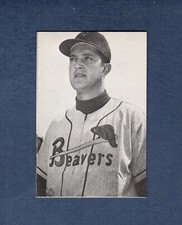 1957 PCL Popcorn #65 JOE MACKO, Portland Beavers FIRST CARD/1974 Ed Broder NM