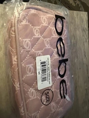 BEBE Liv Monogram Crossbody(NWT)Bag Blush/Powder Pink Logo - Image 1 of 4