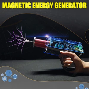 4th Generation Tesla Coil Gun Handheld Magnetic Energy Generator W/Power Adaptzi - Picture 1 of 15
