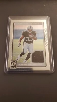 2016 Donruss Optic Rookie Threads #12 DeAndre Washington /175 RAIDERS - Image 1 of 2