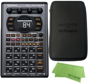 Roland SP-404MKII Case Set – MARKS x Roland Semi-Hard Case with Cloth (Black) - Picture 1 of 5
