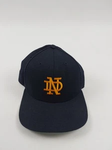 Vintage Notre Dame Snapback Hat Cap New Era Pro Model - Picture 1 of 8
