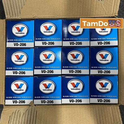 Filtro de aceite Valvoline VO-206, caja de 12, filtro de motor de alto rendimiento Foto 1 de 4