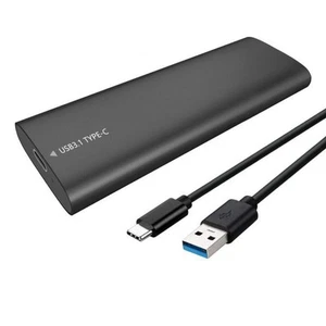 Solid State Drive NVMe SSD M2 HDD Case Type-C 3.1 Hard Drive Box - Photo 1/14